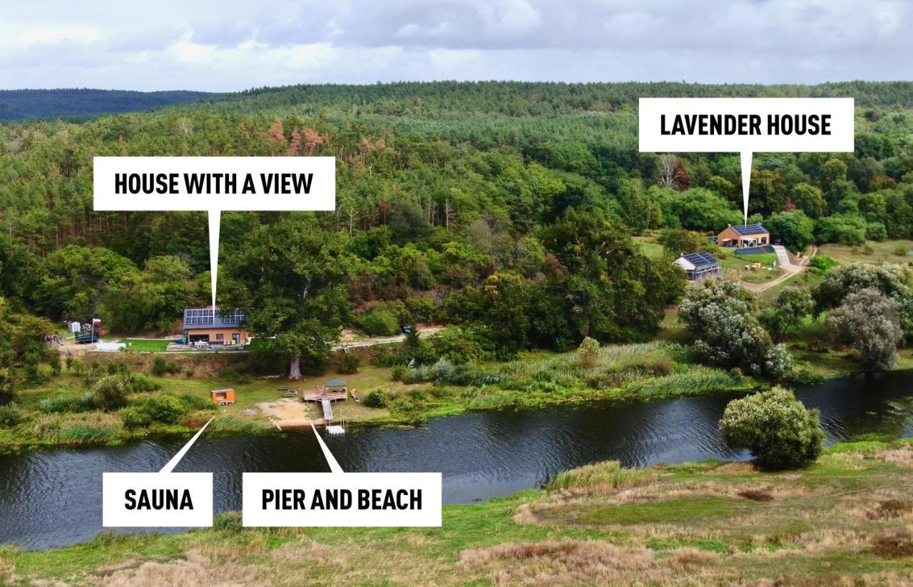 Houses With A View#Sauna#Jaccuzi Gozdowice Eksteriør bilde
